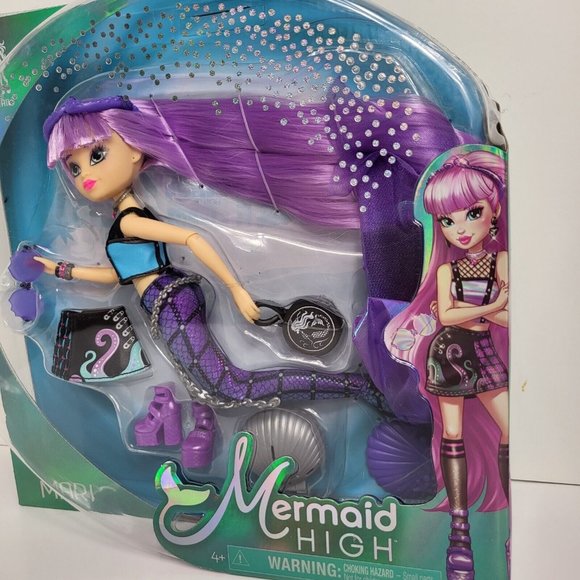 Mermaid High Doll Mari With Accessories Removable Tail Splashin For Fashion New - Picture 12 of 15